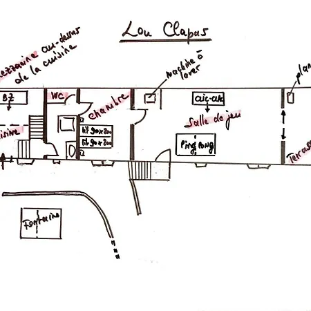 Lou Clapas Dans Village Perche Du Parc Des Grands Causses *