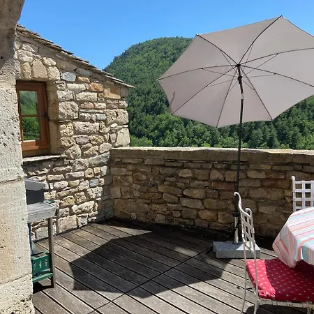 Lou Clapas Dans Village Perche Du Parc Des Grands Causses Vakantiehuis *