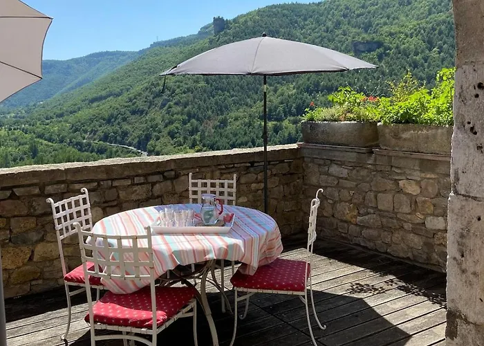 別荘 Lou Clapas Dans Village Perche Du Parc Des Grands Causses Nant